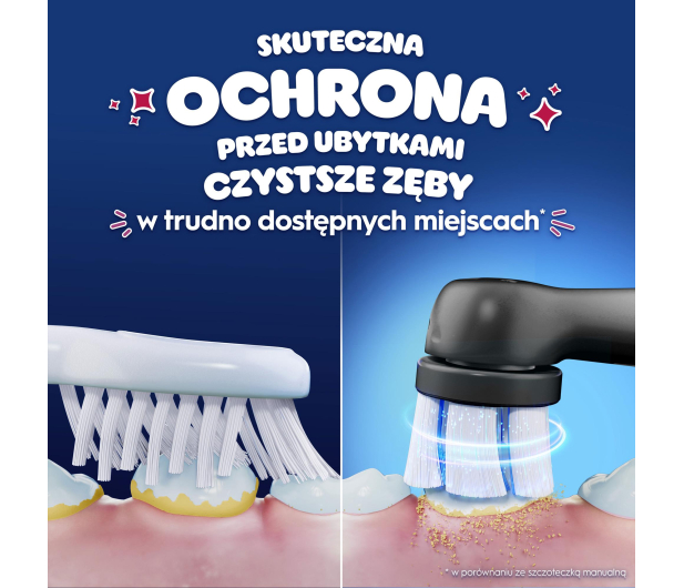 Oral-B Szczoteczka magnetyczna iO Kids Spider-Man (6+, z etui) - 1519314 - zdjęcie 4